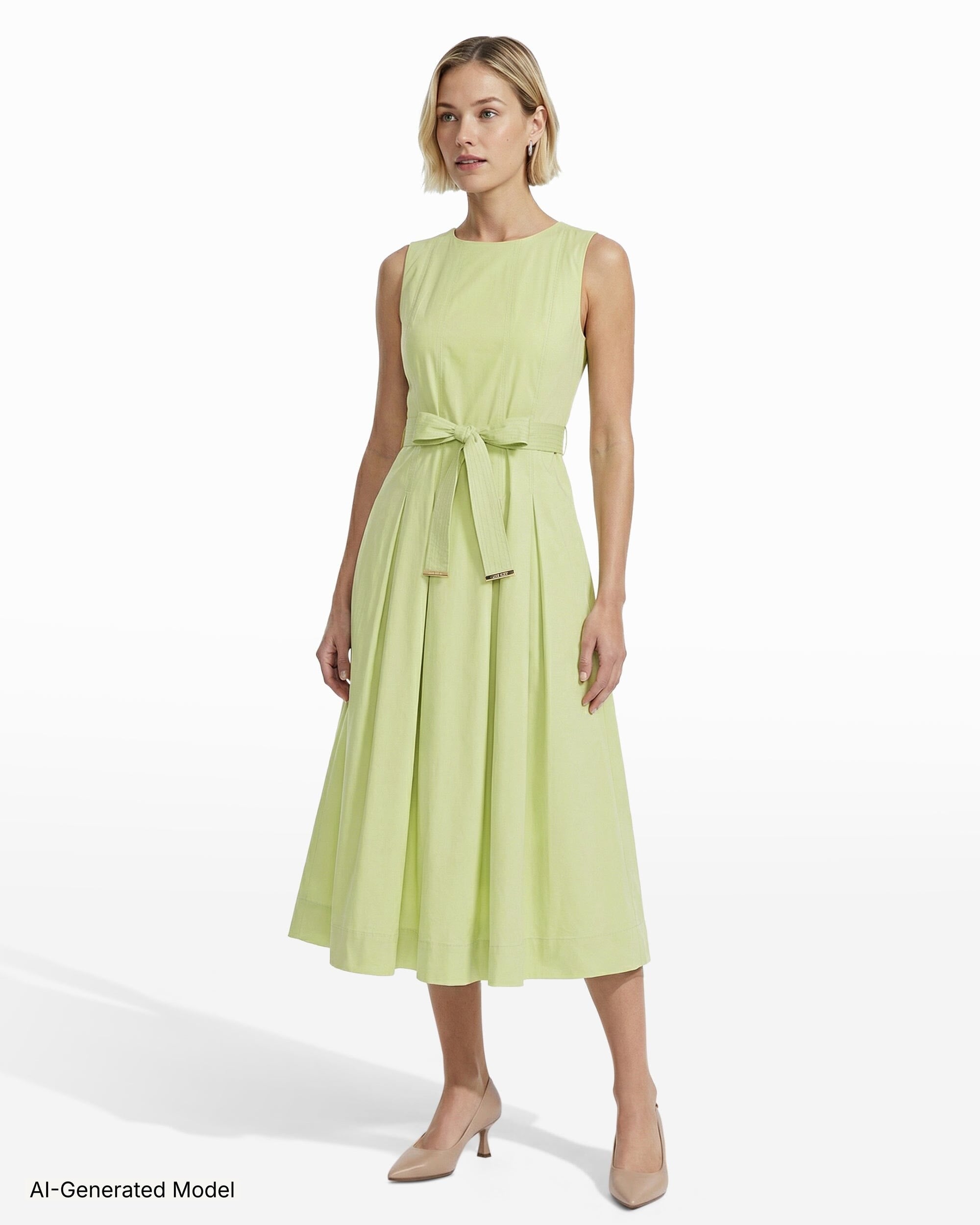 AI-generated model — Anne Klein