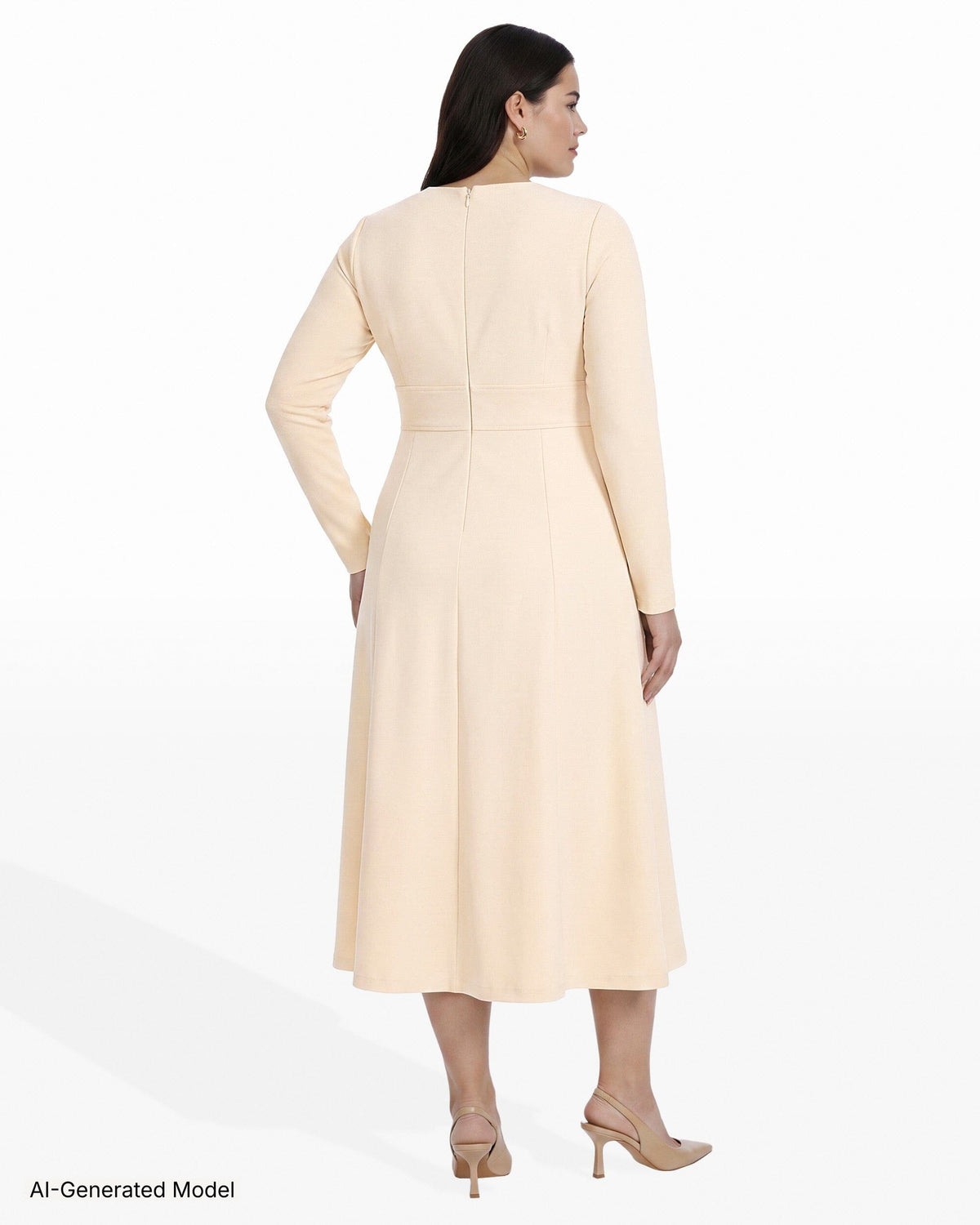 AI-generated model — Anne Klein