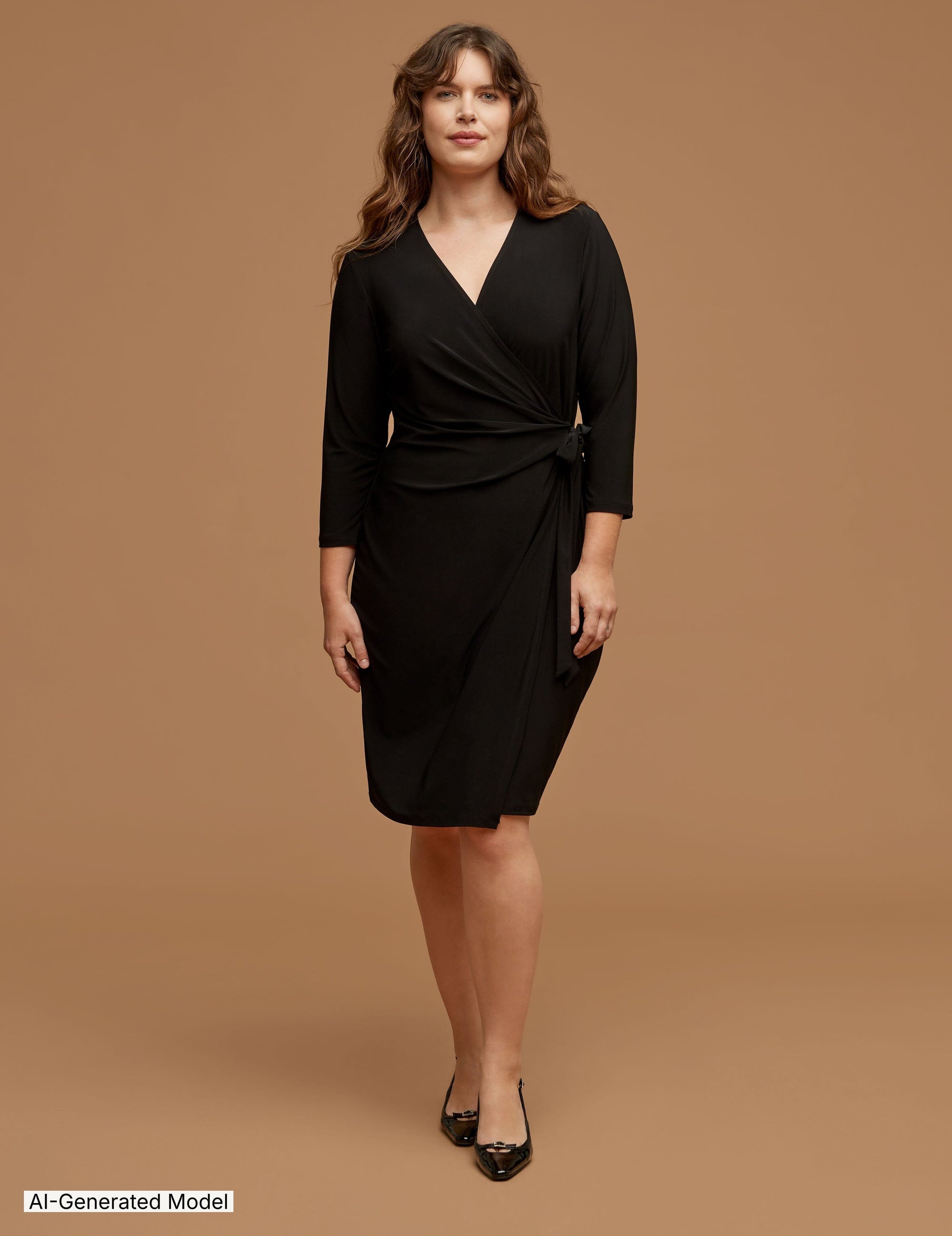Anne Klein Plus Size Wrap Dress
