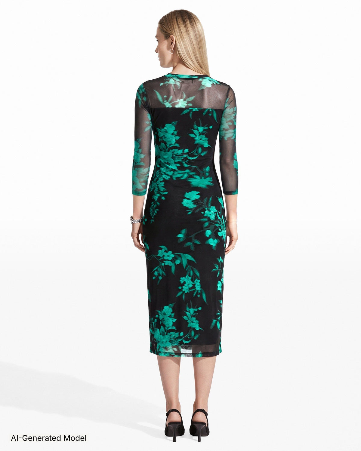 AI-generated model — Anne Klein
