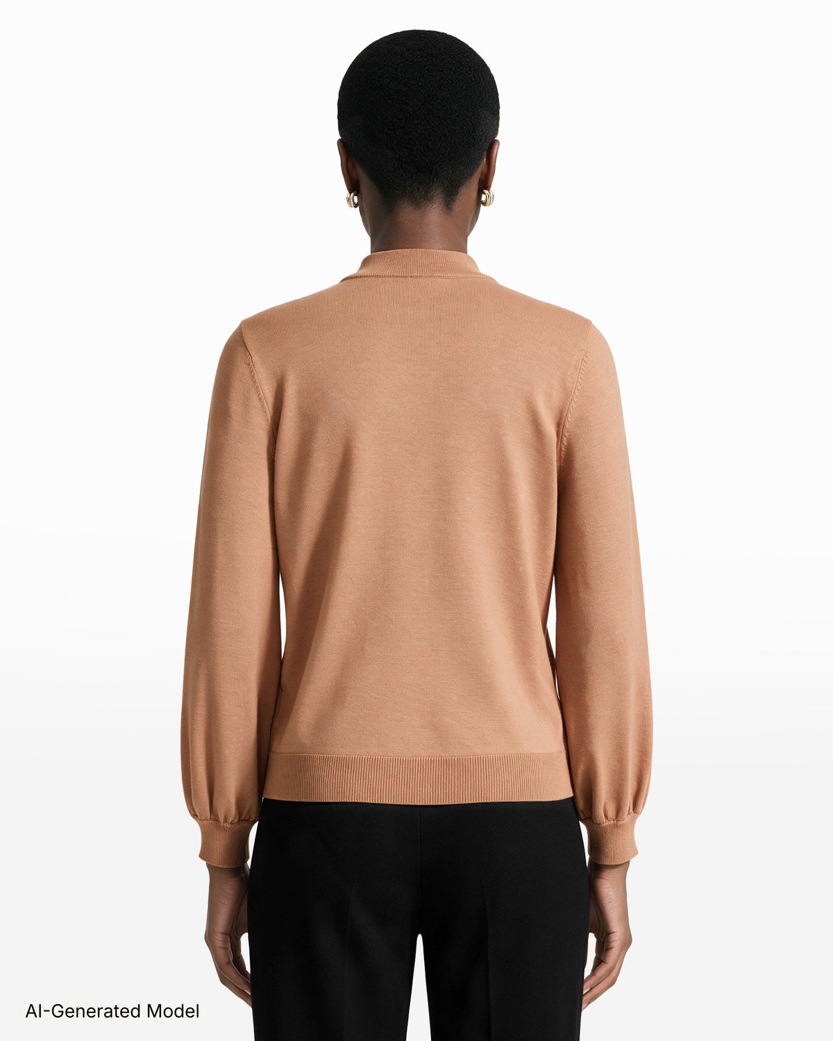 AI-generated model — Anne Klein