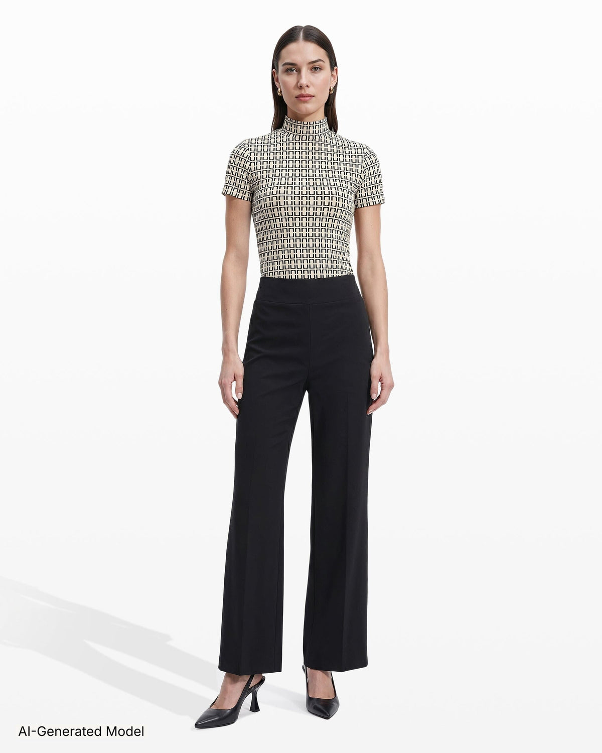 Anne Klein Pull On Wide Leg
