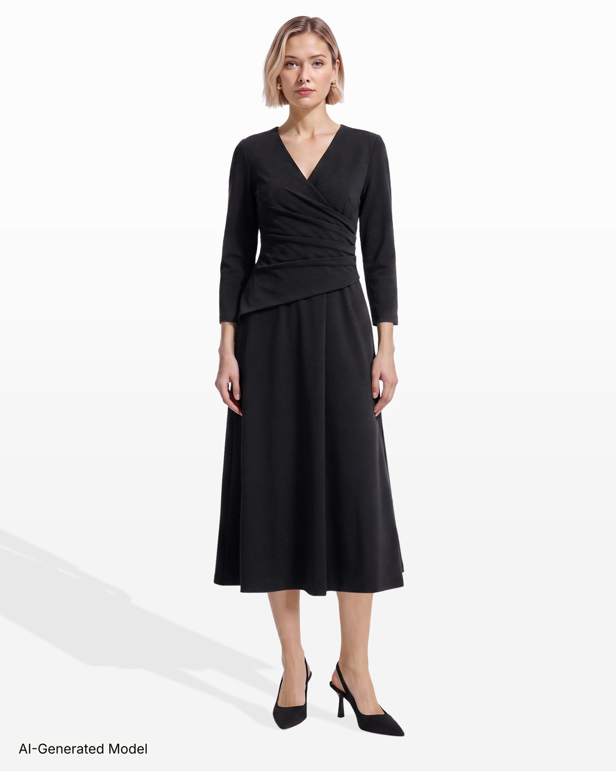 AI-generated model — Anne Klein