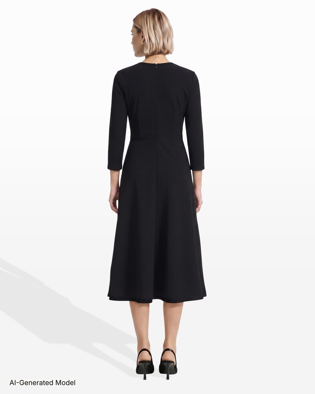 AI-generated model — Anne Klein