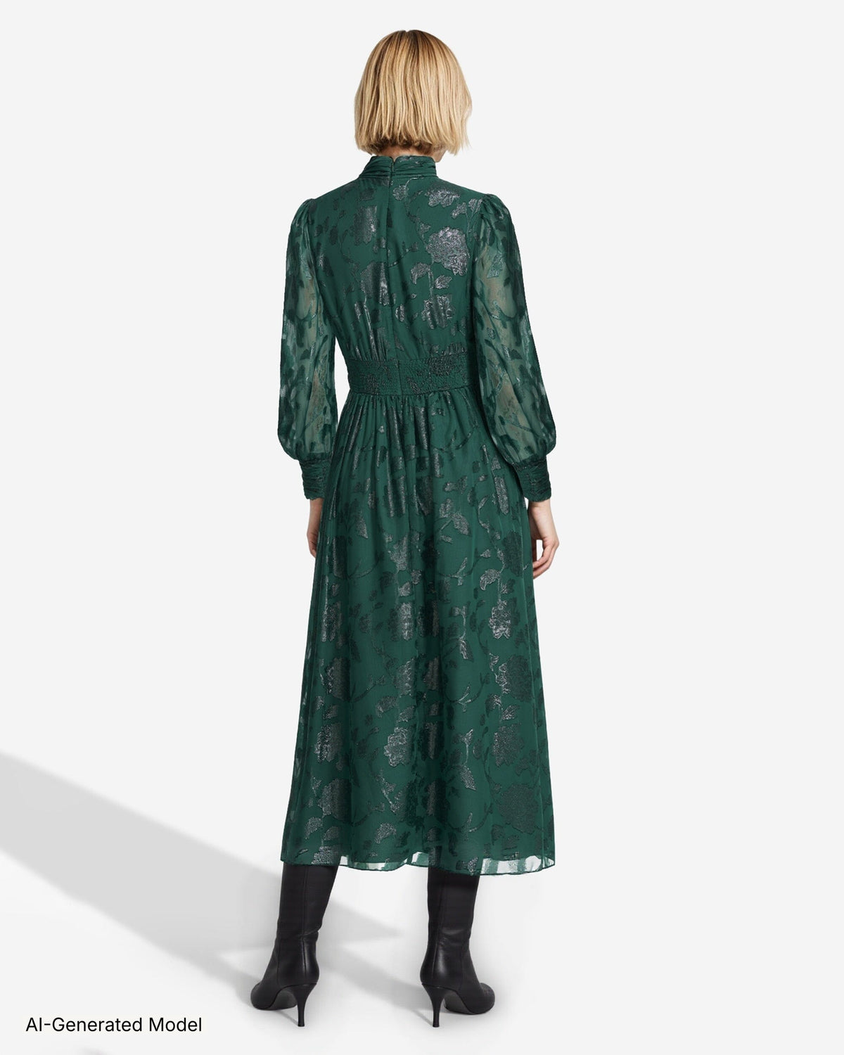 AI-generated model — Anne Klein