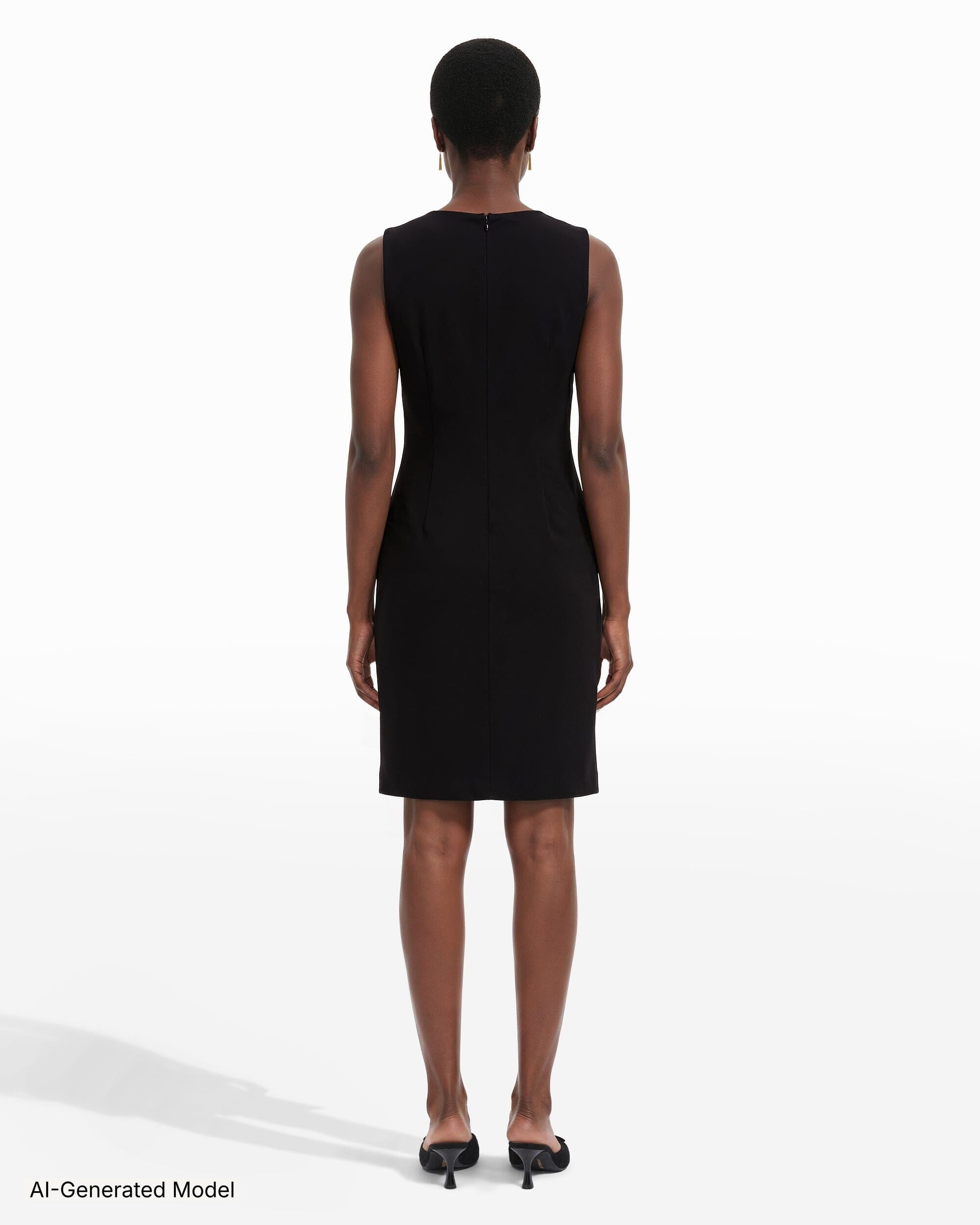 AI-generated model — Anne Klein