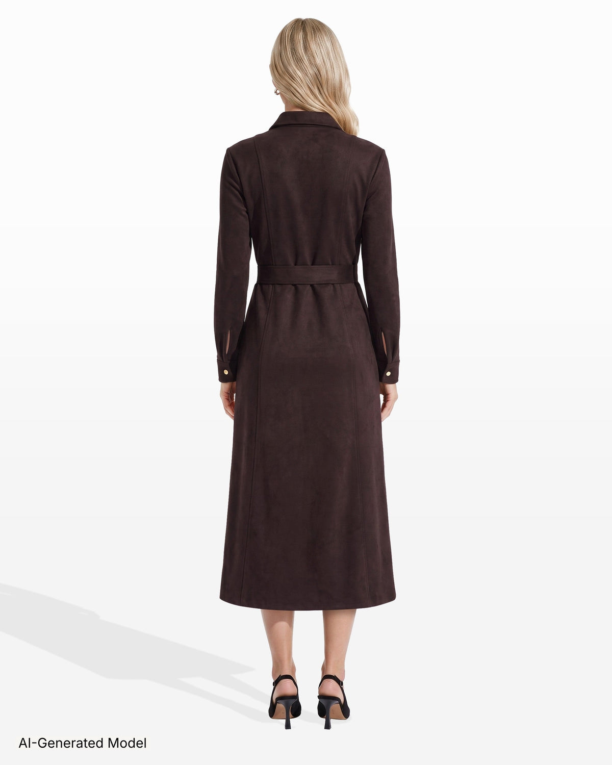 AI-generated model — Anne Klein