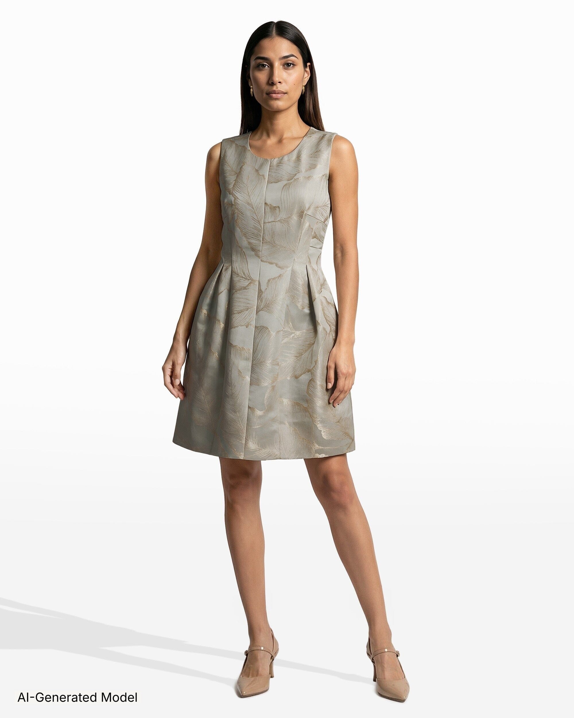 anne klein satin midi dress Anne Klein Plus Size Tiered Midi Dress
