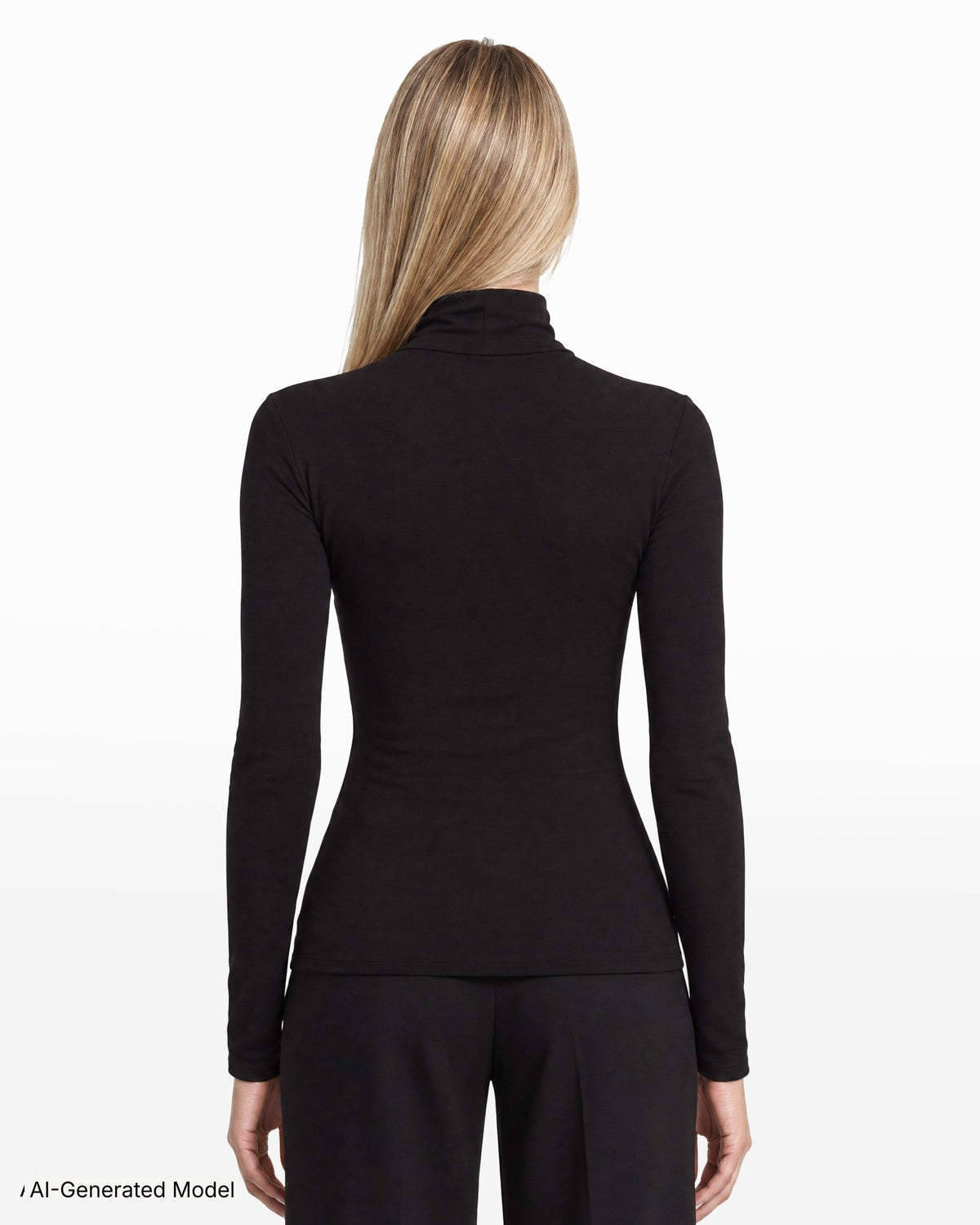 AI-generated model — Anne Klein