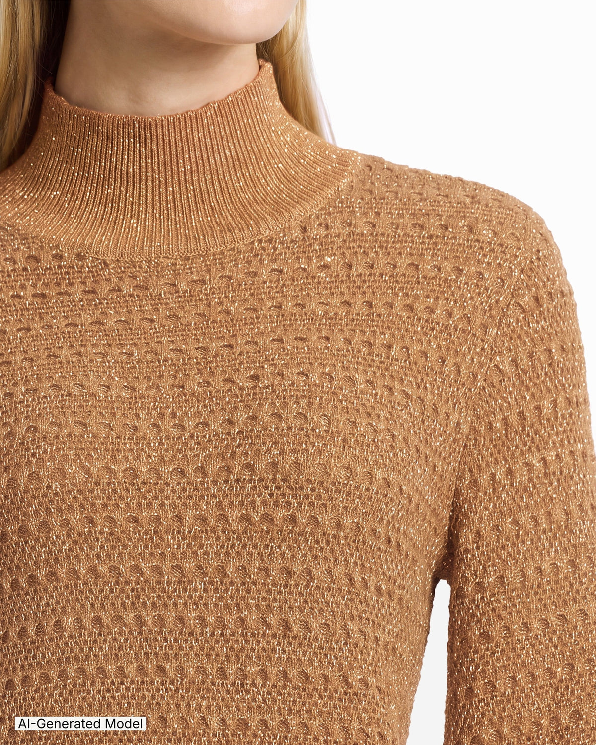 AI-generated model — Anne Klein