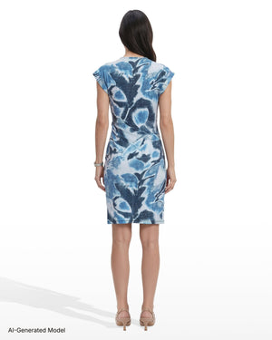 Anne Klein Short Sleeve Classic Wrap Dress