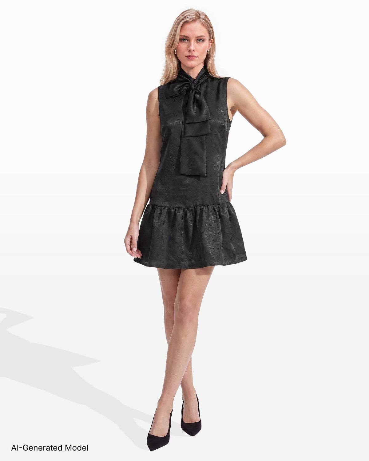 AI-generated model — Anne Klein