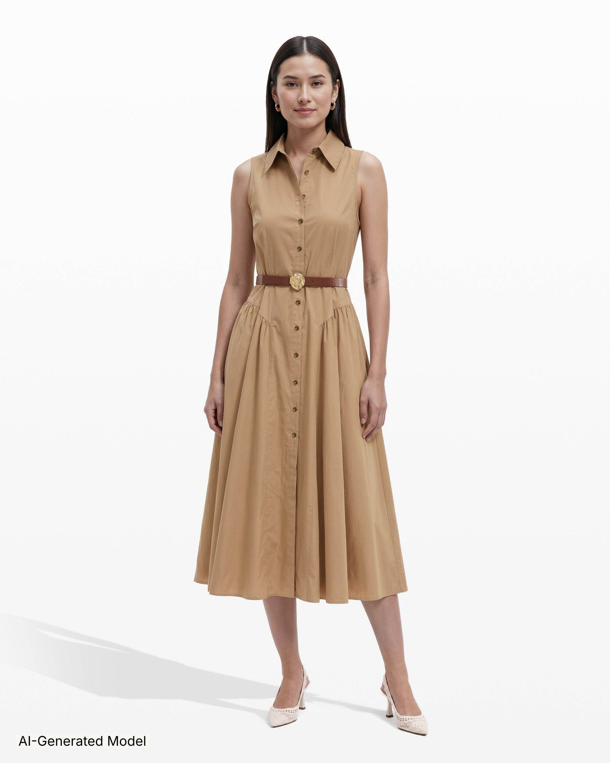 button down shirt dress with belt Belt shirt dress