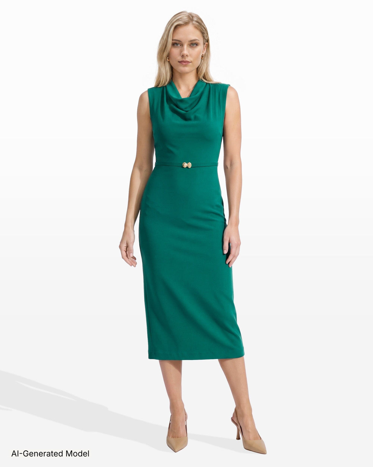 AI-generated model — Anne Klein
