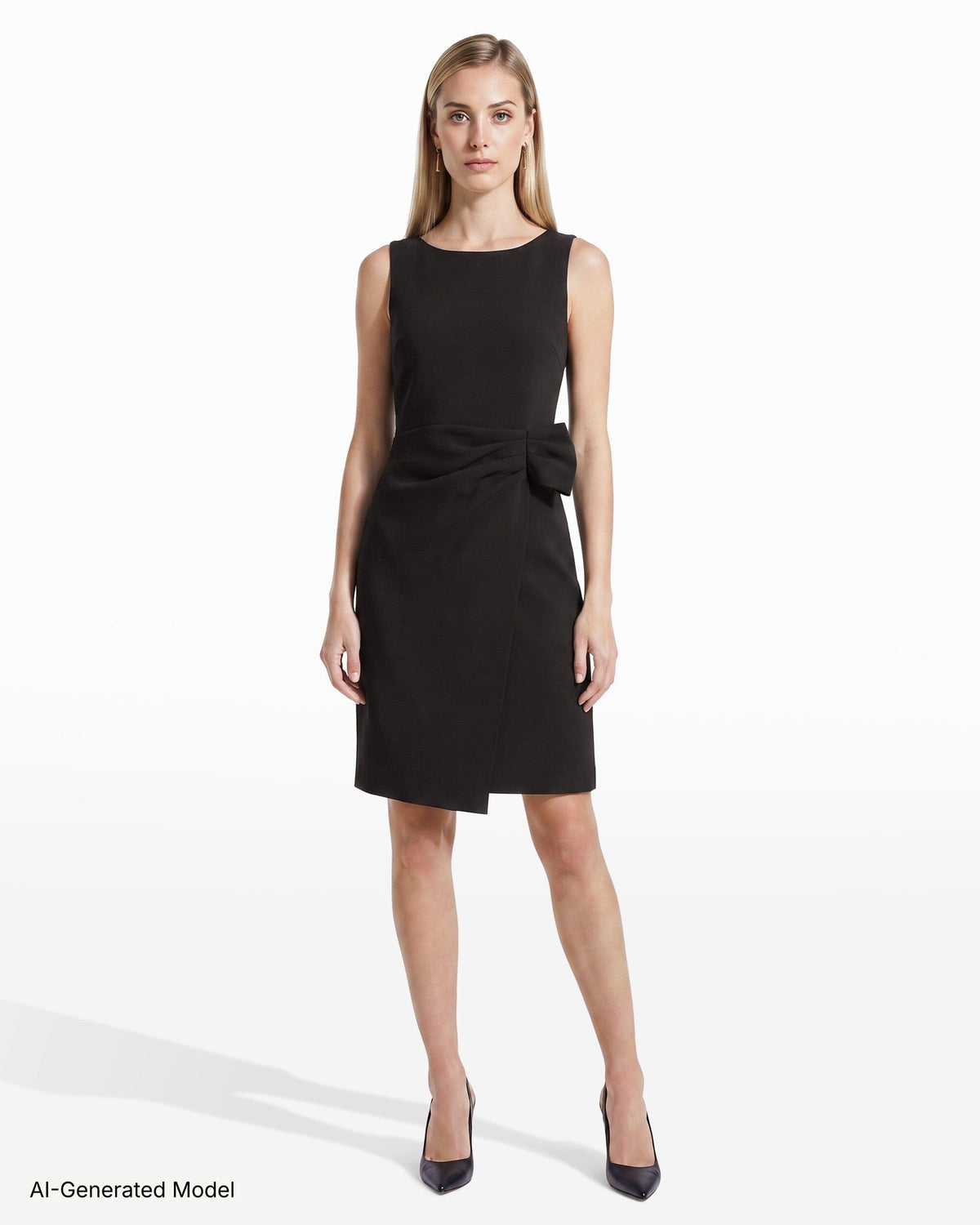 AI-generated model — Anne Klein