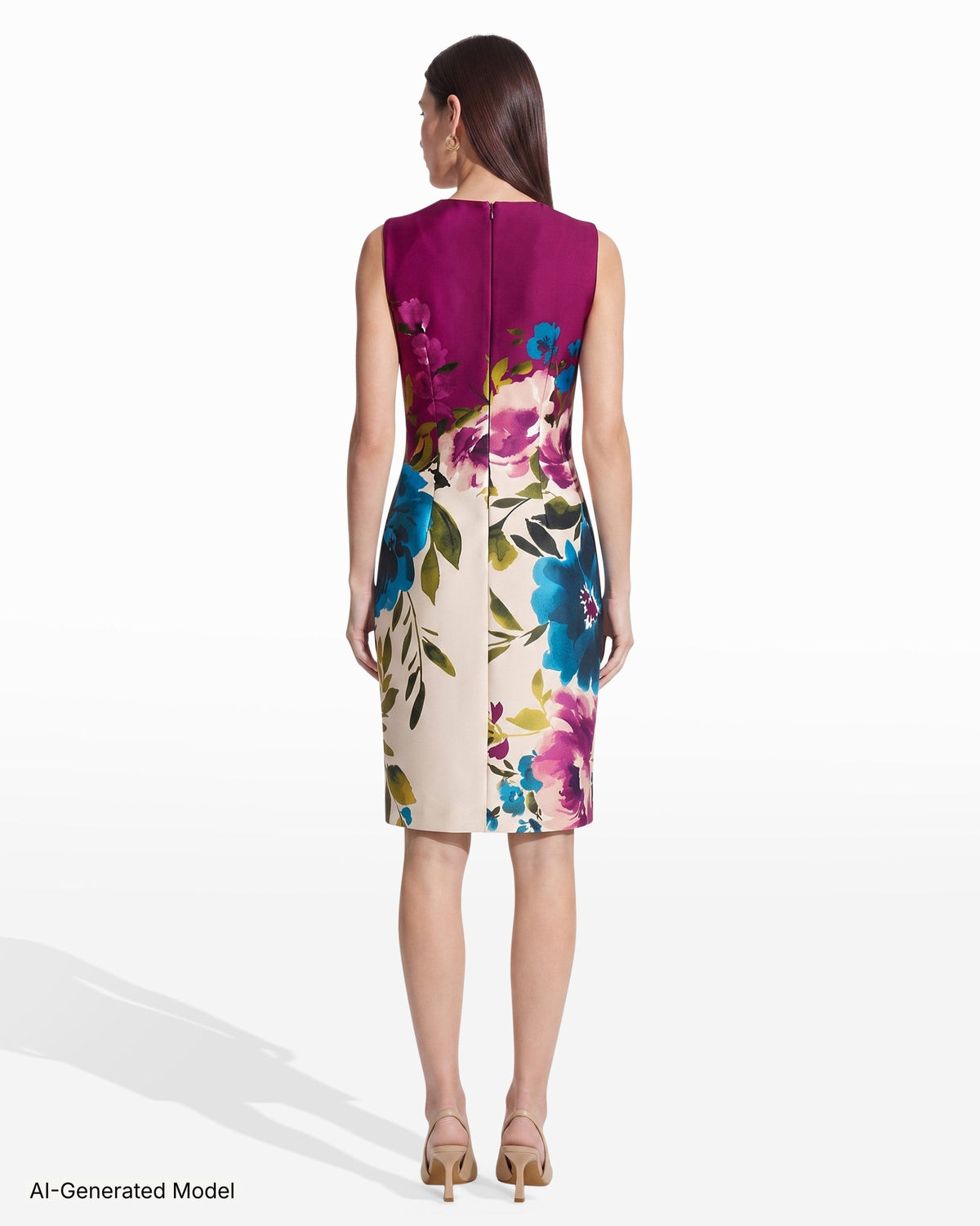 AI-generated model — Anne Klein
