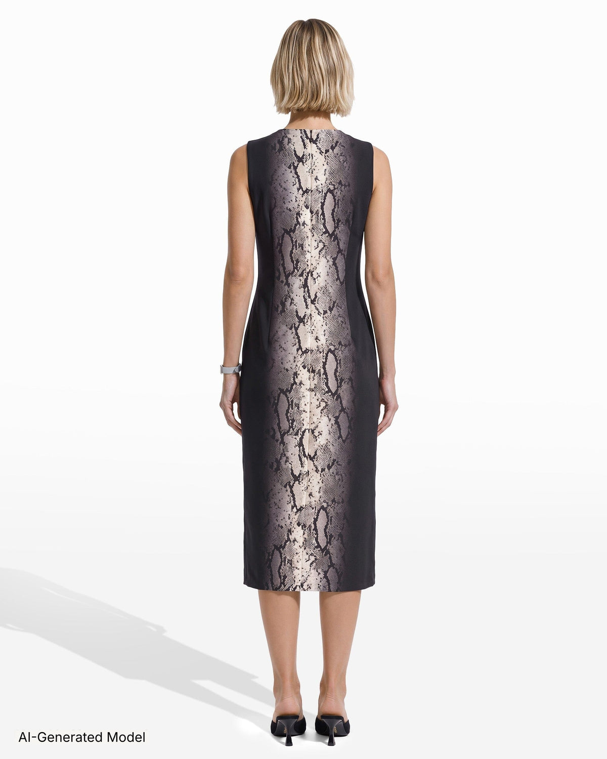AI-generated model — Anne Klein