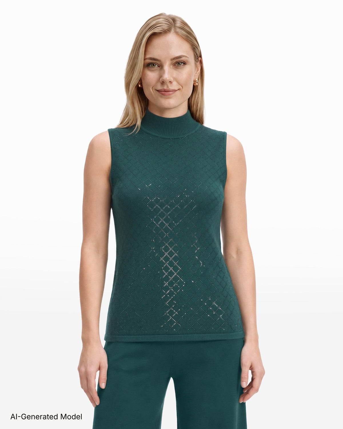 AI-generated model — Anne Klein