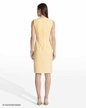 Anne Klein Sleeveless Floral Sheath Dress