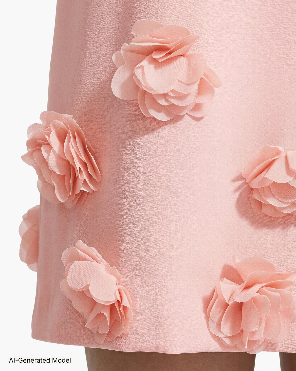 Anne Klein Sleeveless Shift Dress with Rosette Detail