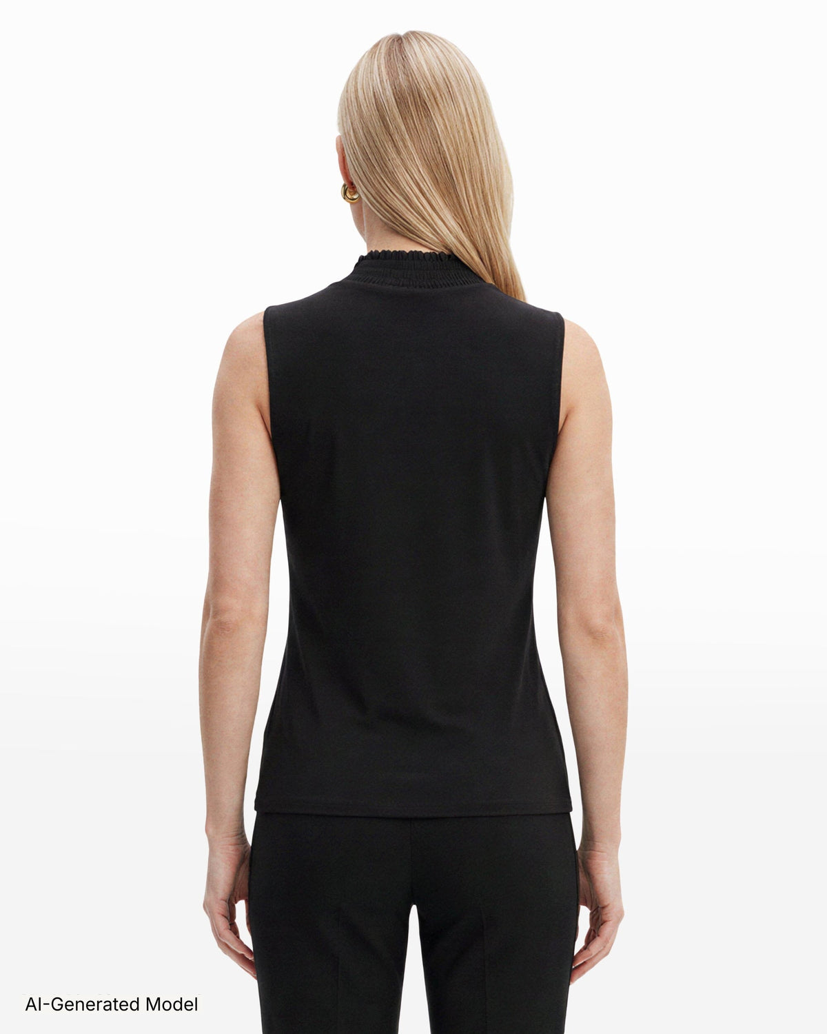 AI-generated model — Anne Klein