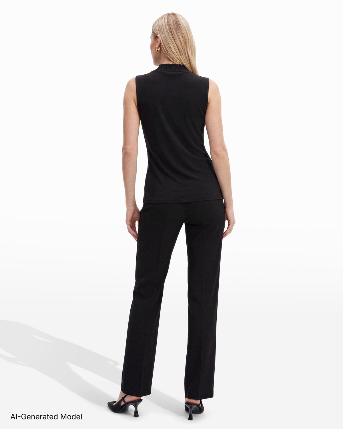 AI-generated model — Anne Klein