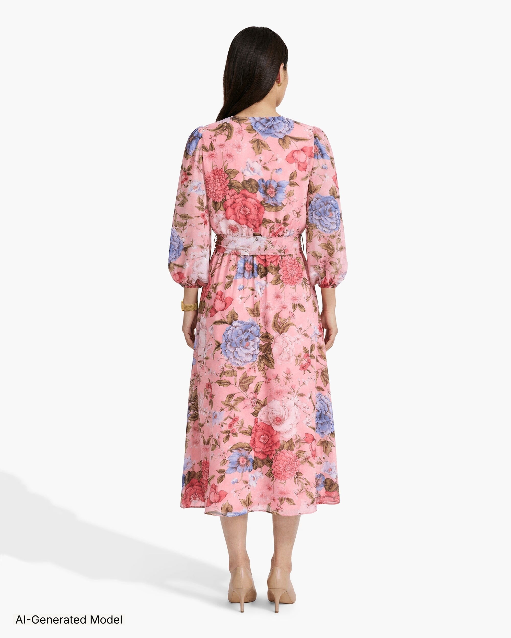 AI-generated model — Anne Klein