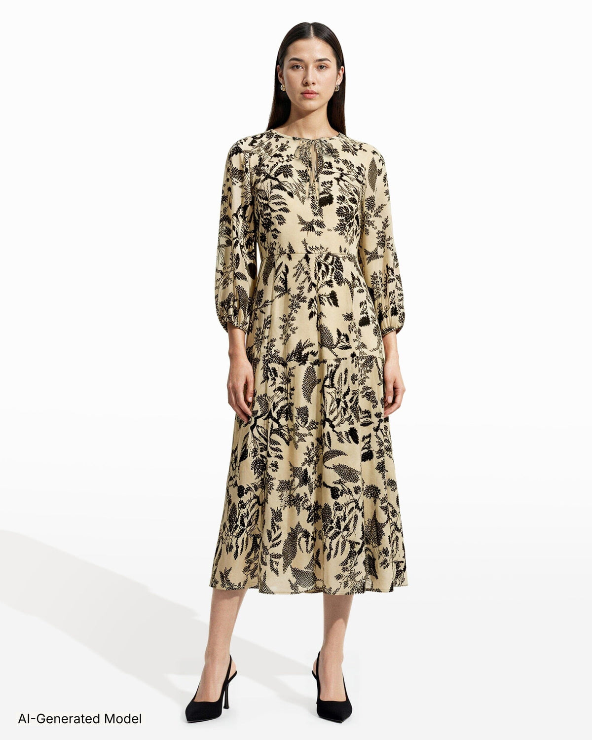 Anne Klein Tiered Patio Dress