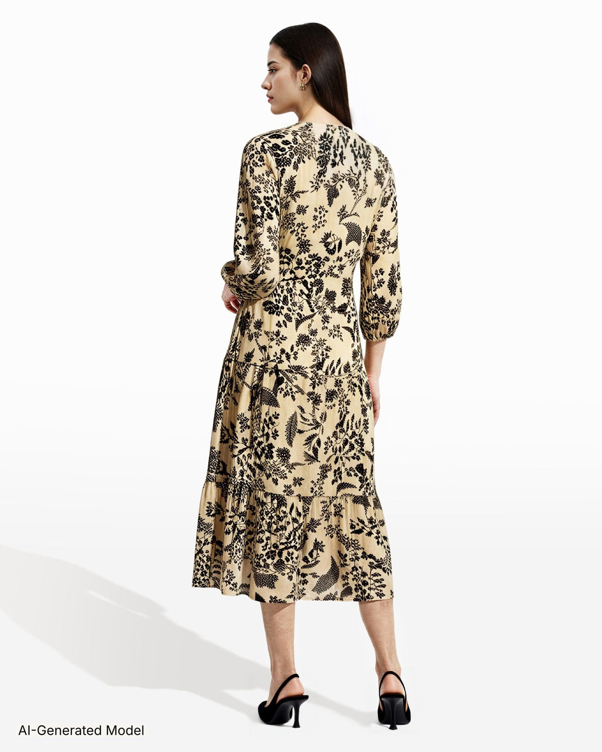 Anne Klein Tiered Patio Dress