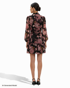 Anne Klein Tiered Shirt Dress