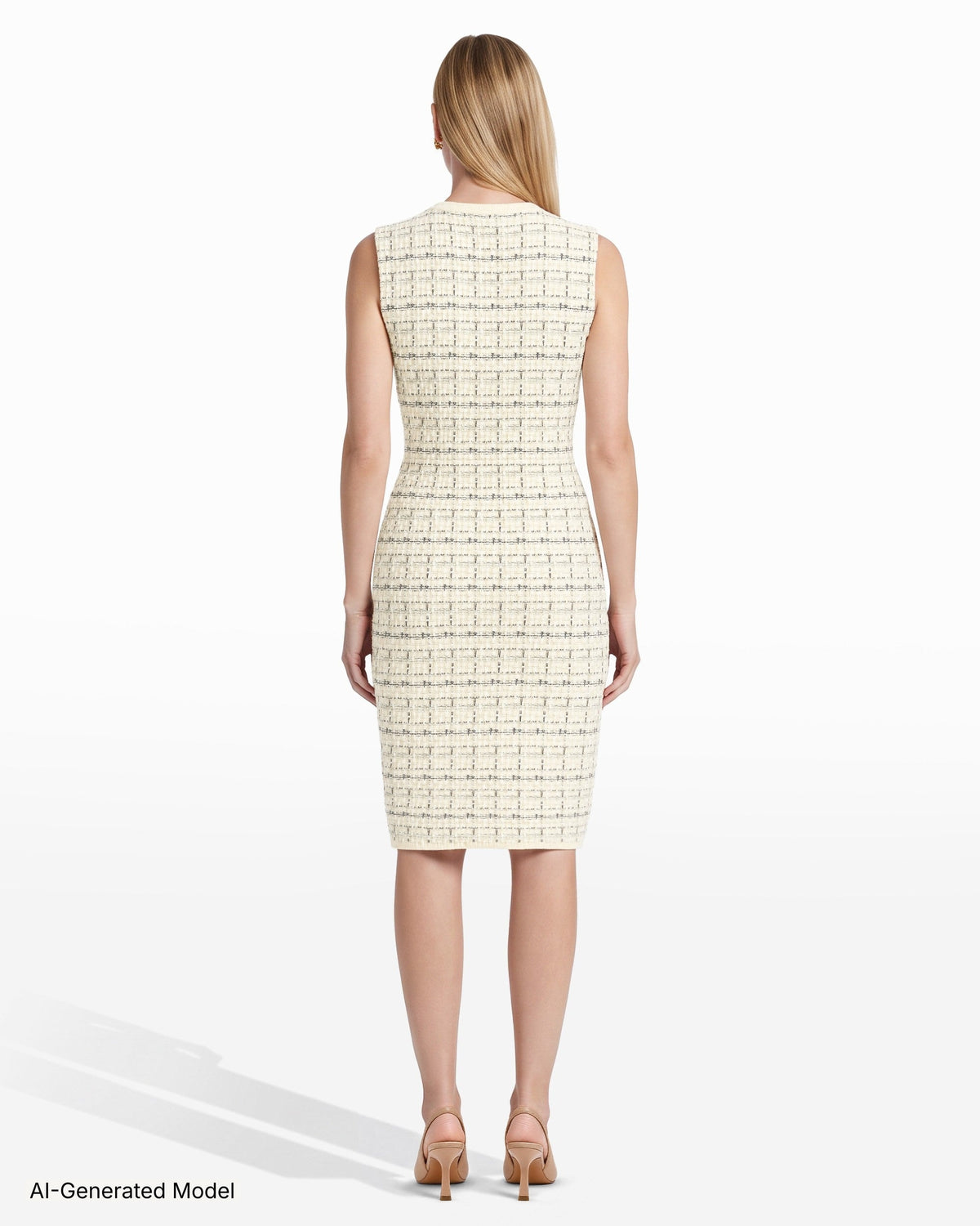 AI-generated model — Anne Klein