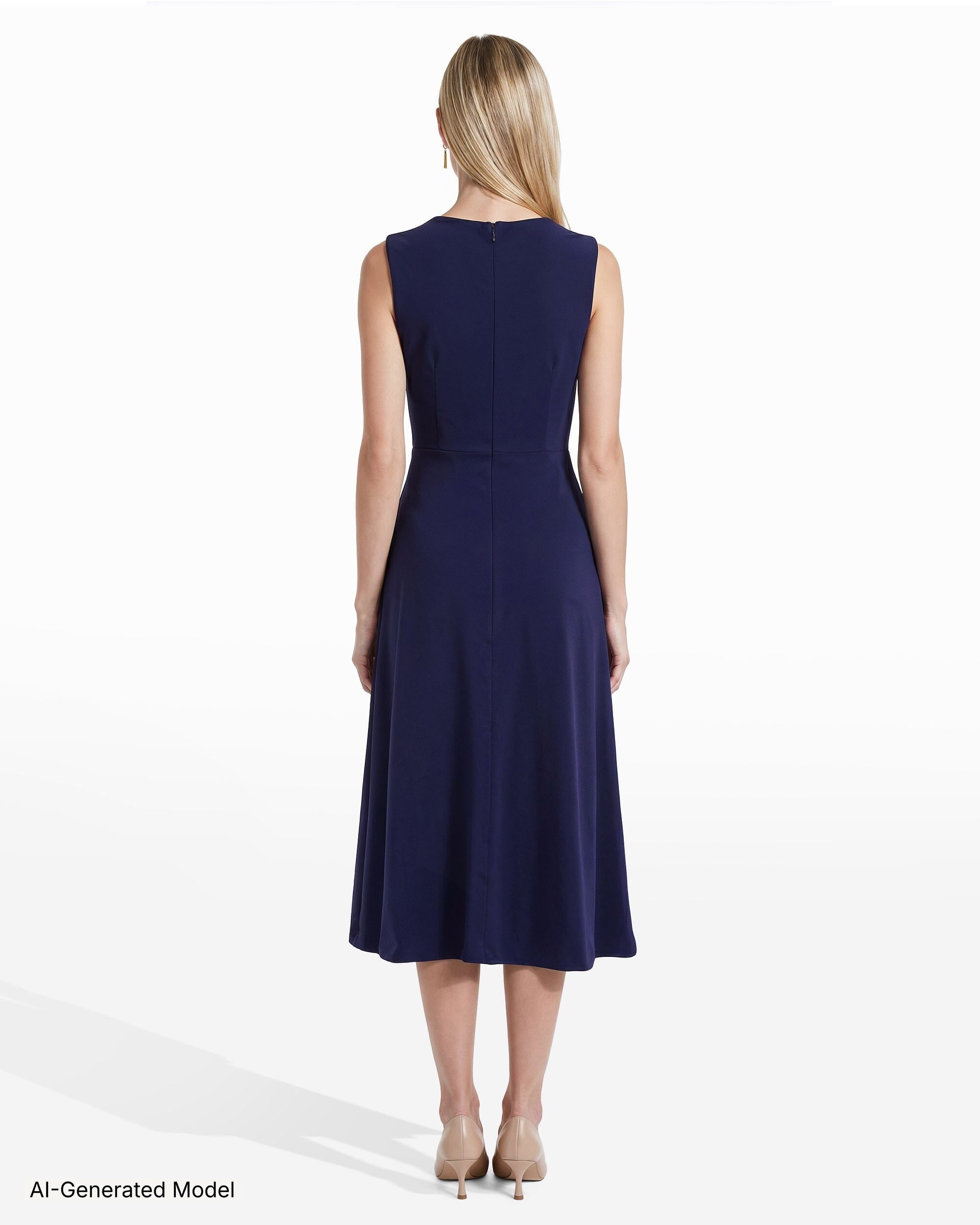 AI-generated model — Anne Klein