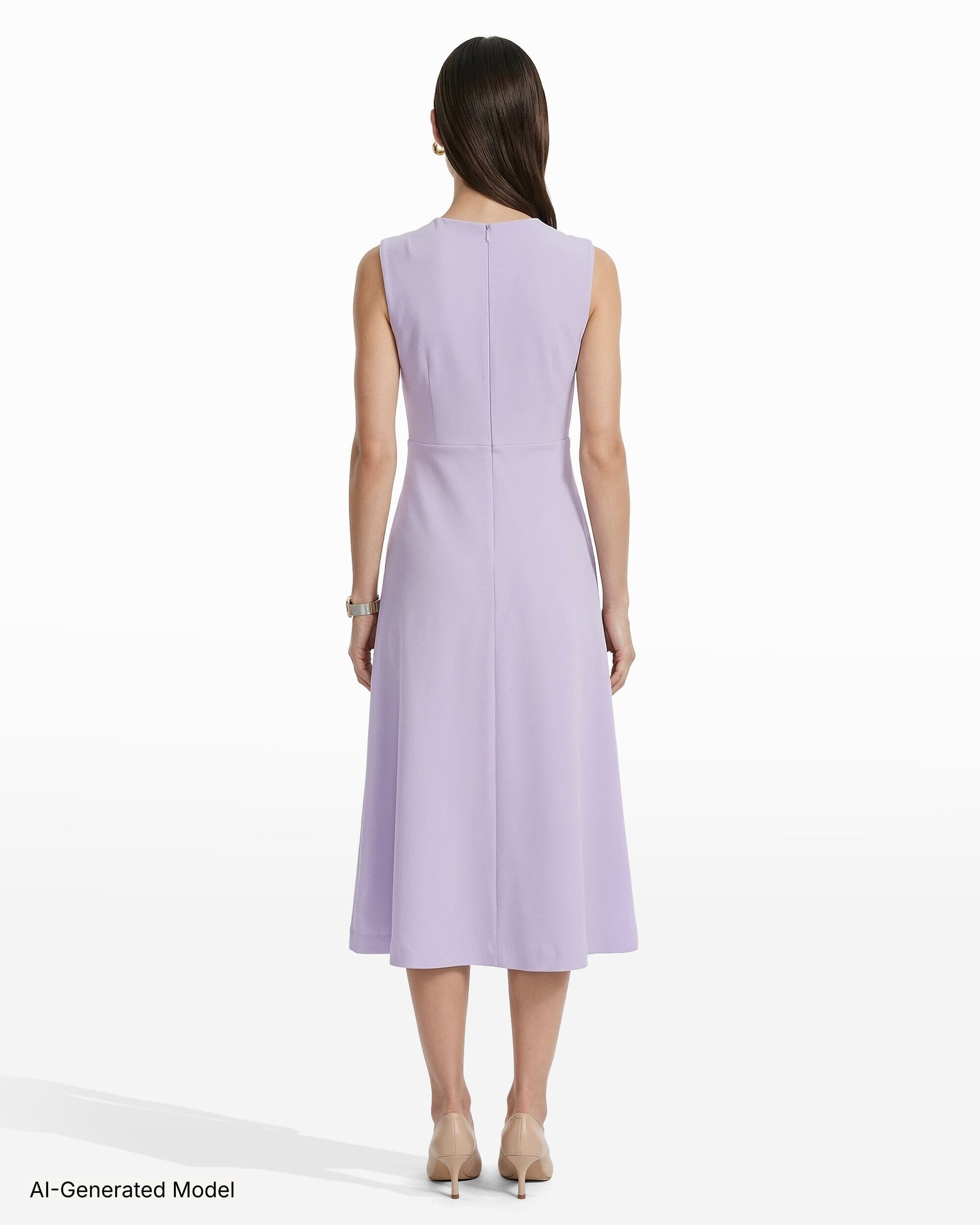 AI-generated model — Anne Klein