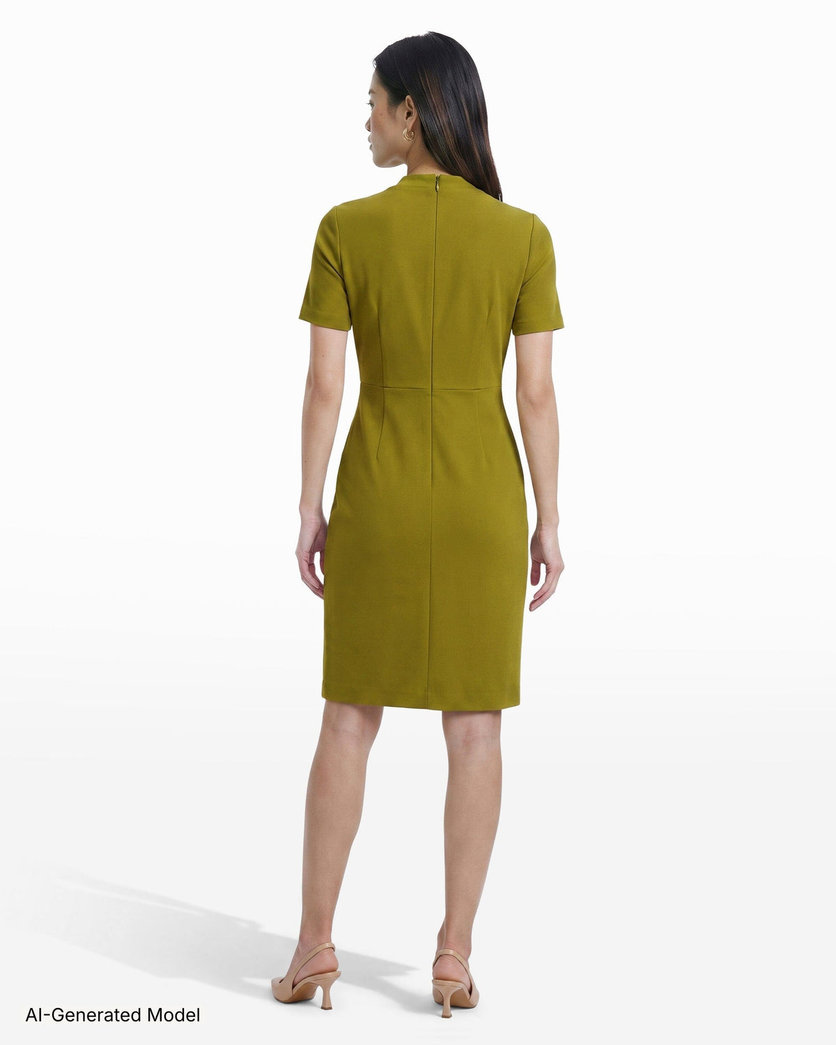 AI-generated model — Anne Klein
