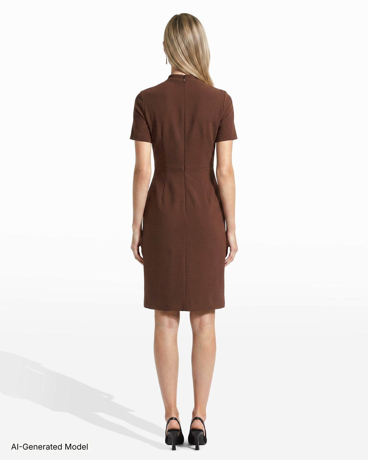 AI-generated model — Anne Klein