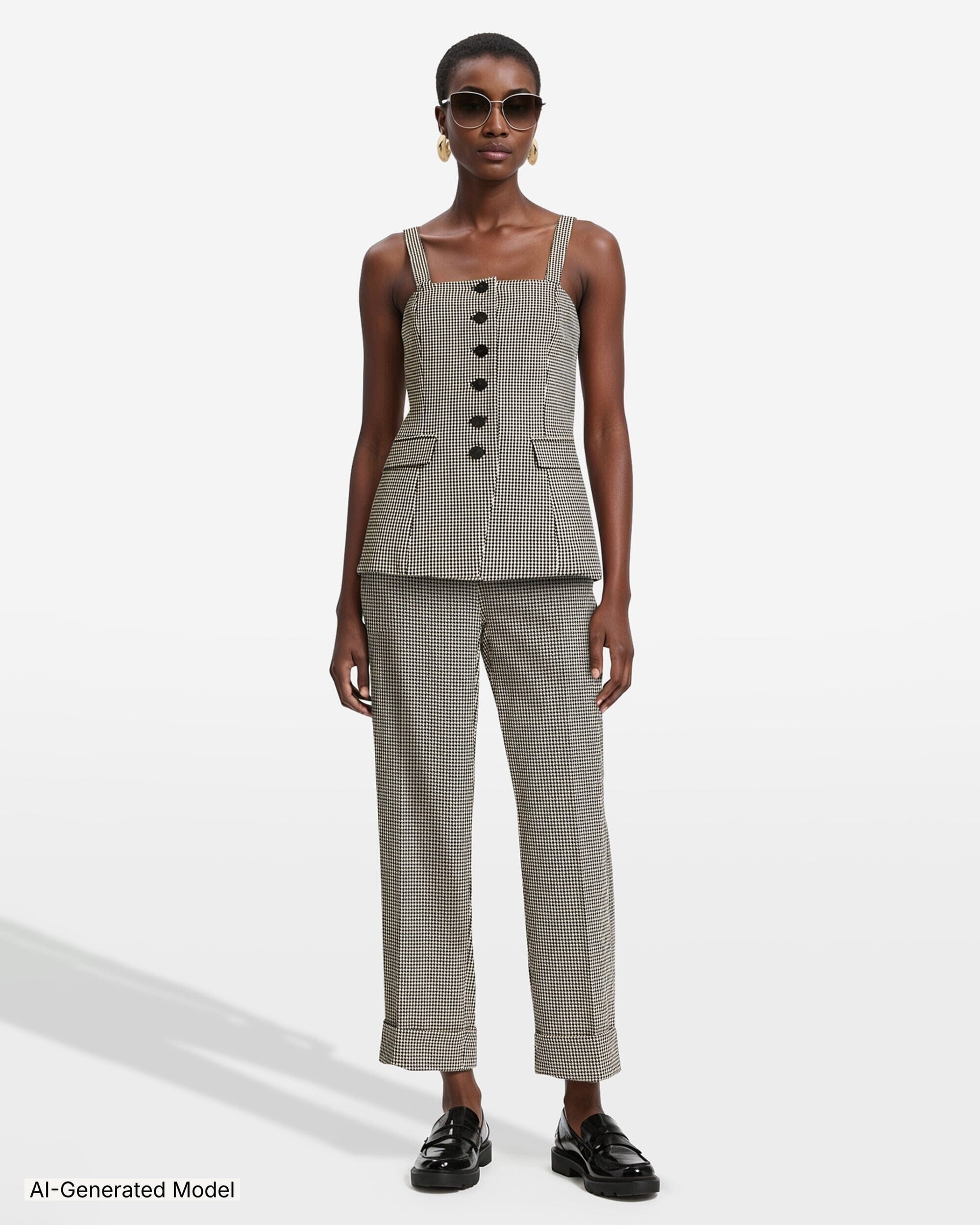 Anne Klein Front Button Vest
