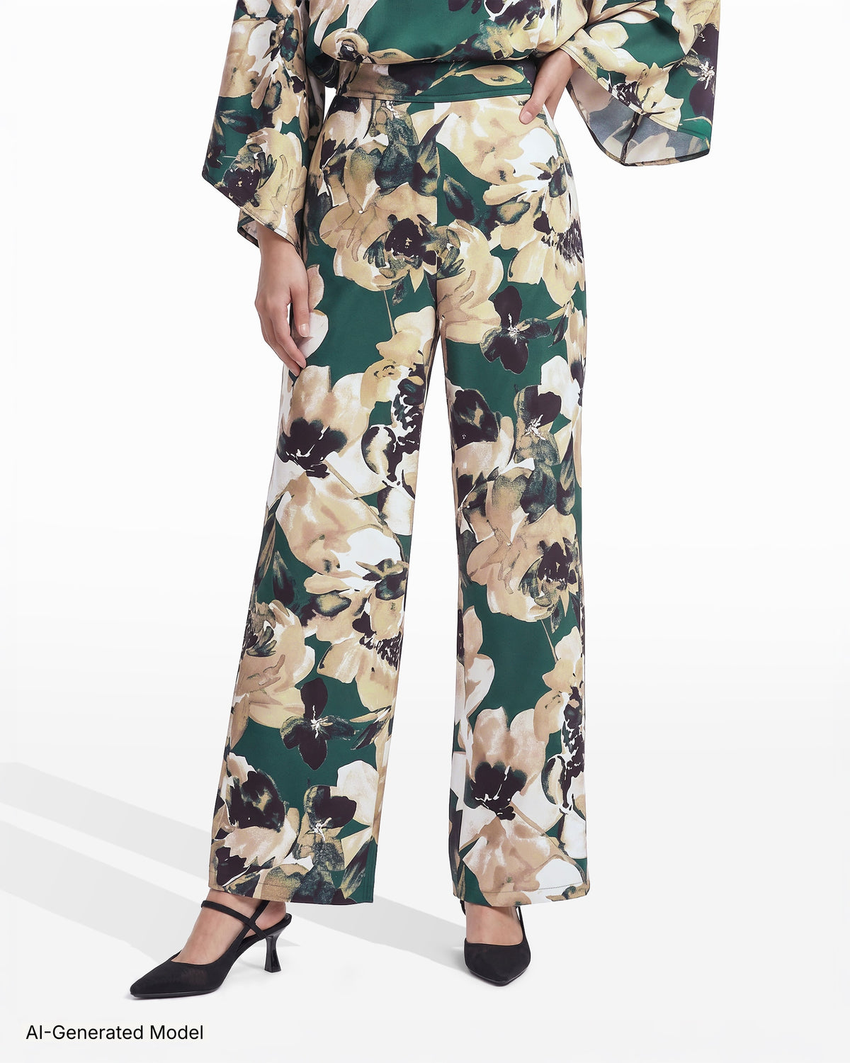 AI-generated model — Anne Klein