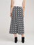 Anne Klein  Pull On A-Line Midi Skirt Yarn Dye Check- Clearance