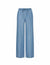 Anne Klein Light Wash Pull On Paperbag Wide Leg Pants- Sale