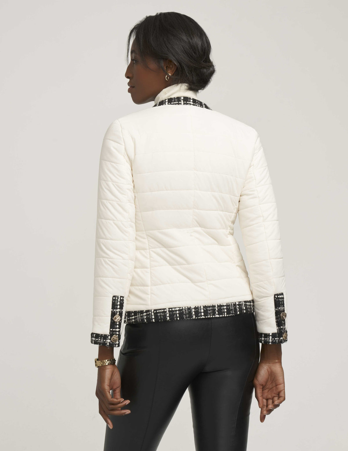 Anne Klein  Quilted Nylon Jacket- Clearance