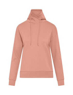 Anne Klein  Serenity Knit Funnel Neck Sweatshirt- Sale