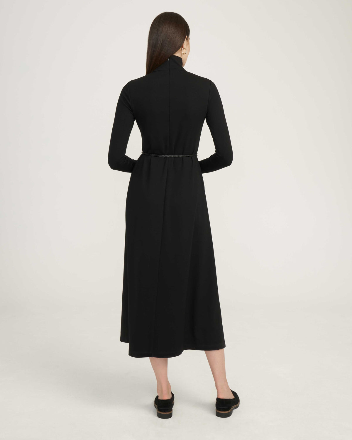 Anne Klein  Belted Serenity Knit Midi Dress- Clearance