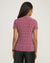 Anne Klein  Chainlink Mock Neck Knit Top- Clearance