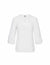 Anne Klein White Split Neck High Low Blouse- Sale