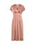 Anne Klein  Washed Satin V-Neck Midi Dress- Sale