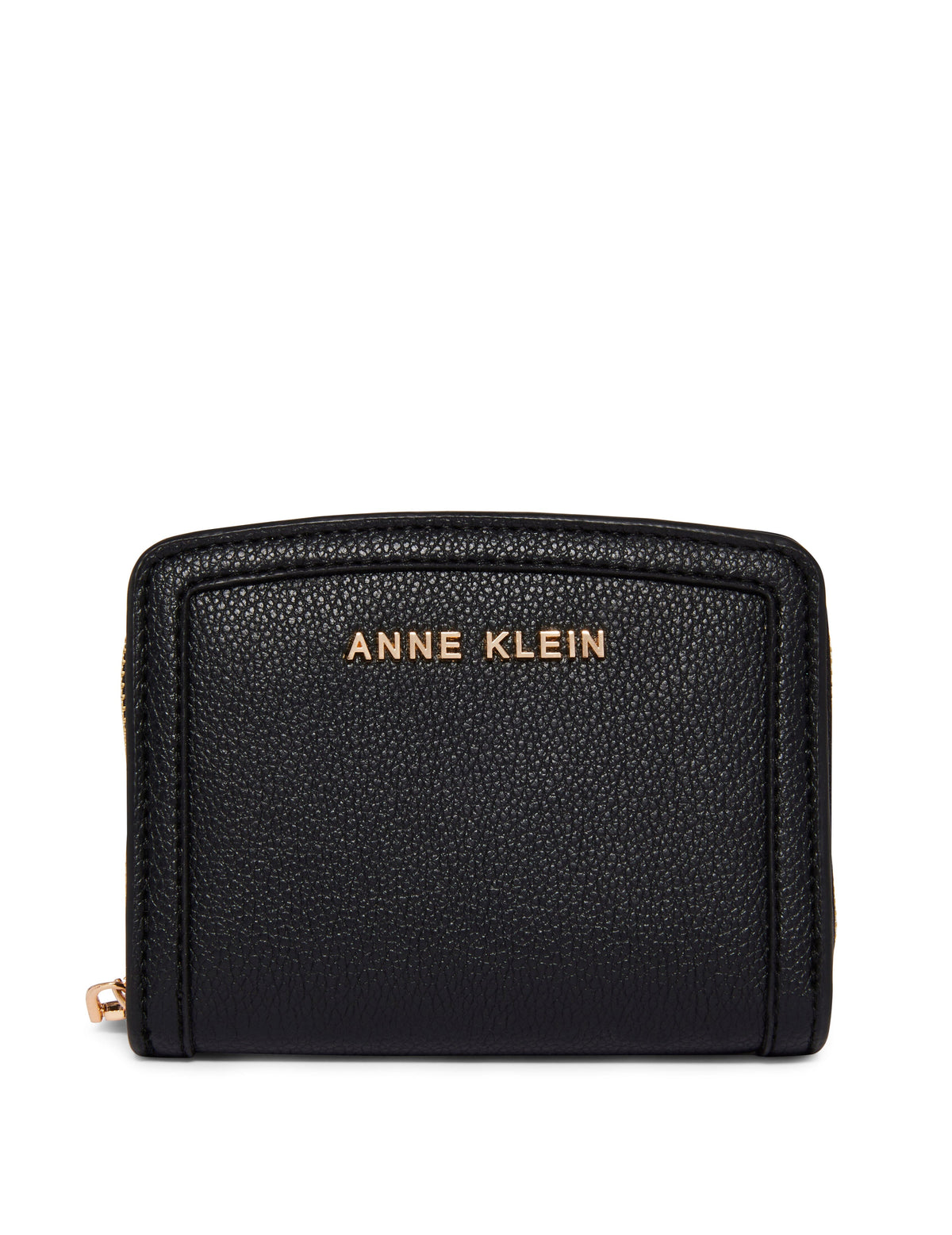 Anne Klein Black Anne Klein Small Curved Wallet