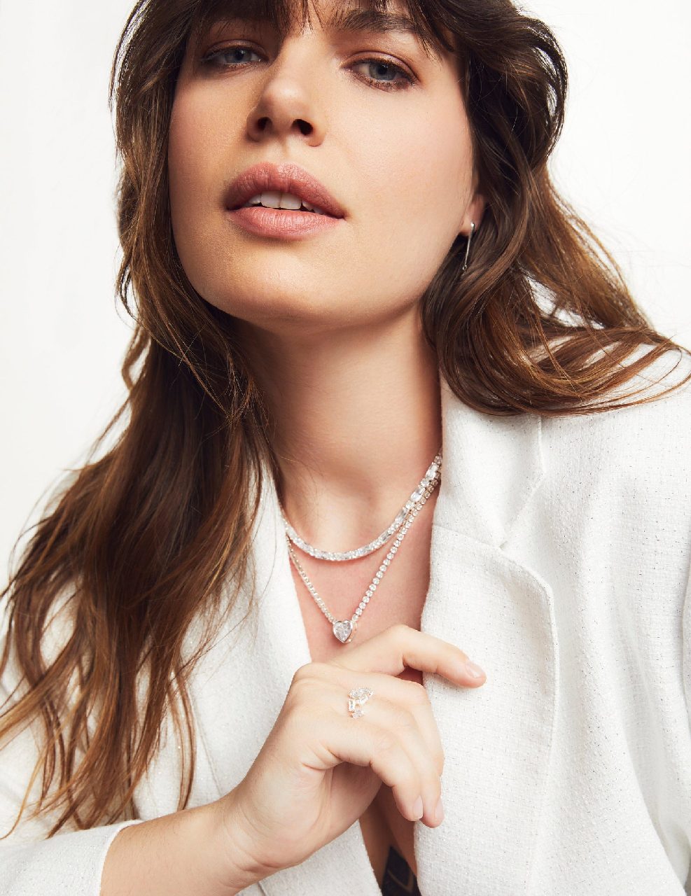 Anne Klein  Baguette Collar Necklace