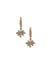 Anne Klein Gold-Tone Starburst Drop Earrings