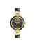 Anne Klein Gold-Tone/ Brown/ Grey Multi-Color Resin Watch