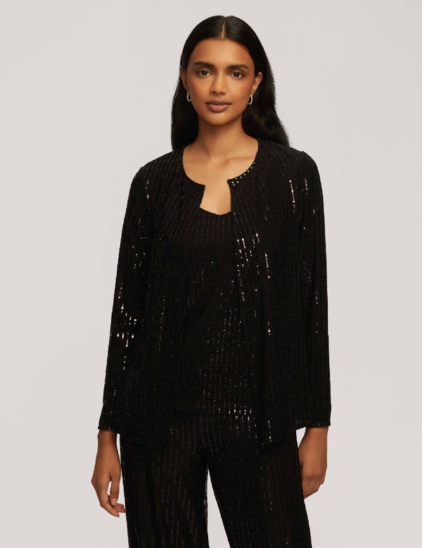 Anne Klein Sequined Blazer